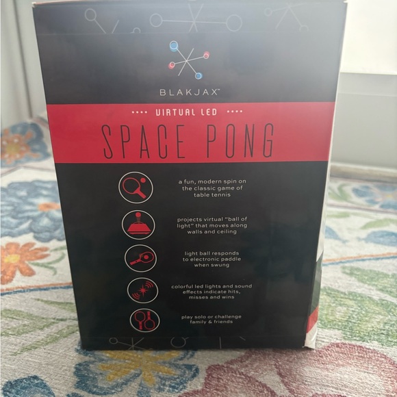 LED Space Pong, new in box - Picture 5 of 6
